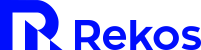 Agencja Reklamowa REKOS - logo blue dark