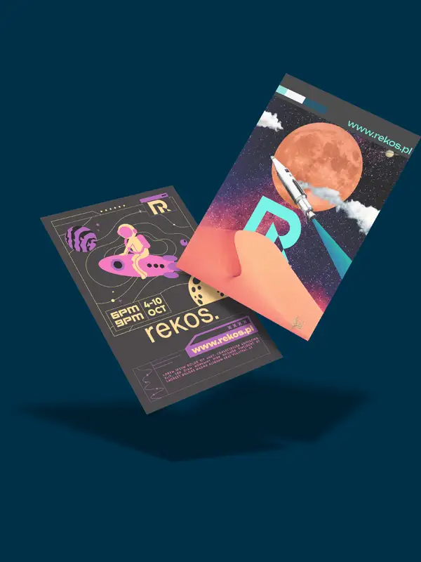 Projekty plakatów eventowe