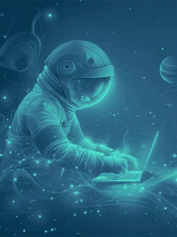 Astronauta REKOS w akcji — strony www, SEO, copywriting, logo